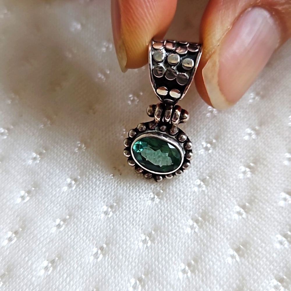 Vintage crystal pendant
